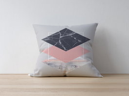 Aberto Design Funda de Cojín Multicolor 43 x 43 cm